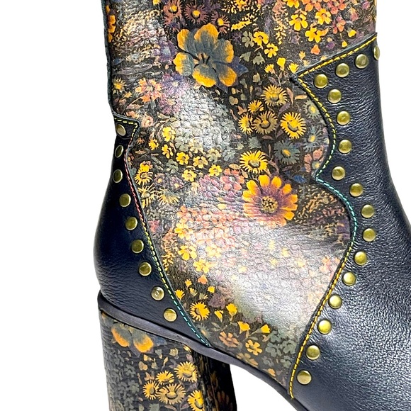 L'Artiste by Spring Step OLEVEA Black Ankle Boot 36 US (5.5-6) - Picture 7 of 7